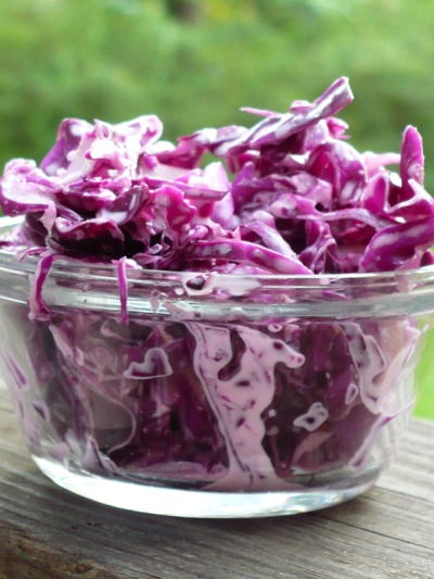 Coleslaw with Red Cabbage