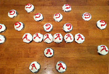 gluten free cupcake recipe for frosting letter fun