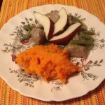 Late Autumn Pork Stew and Mish Mash Ginger Potatoes