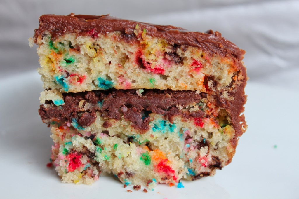 gluten free confetti cake
