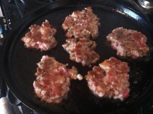 meat patties